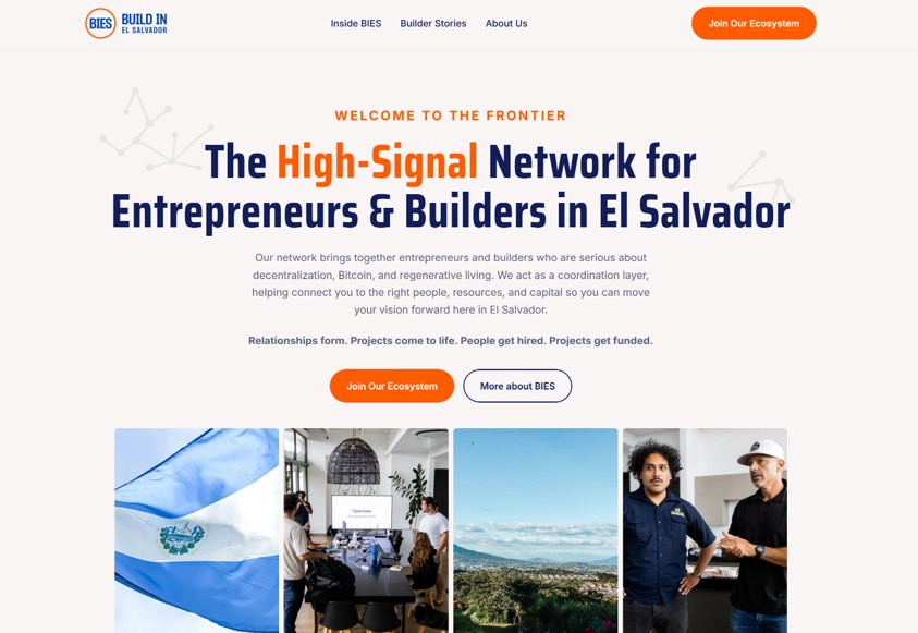 Build In El Salvador