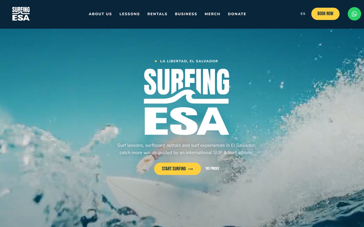 Surfing ESA